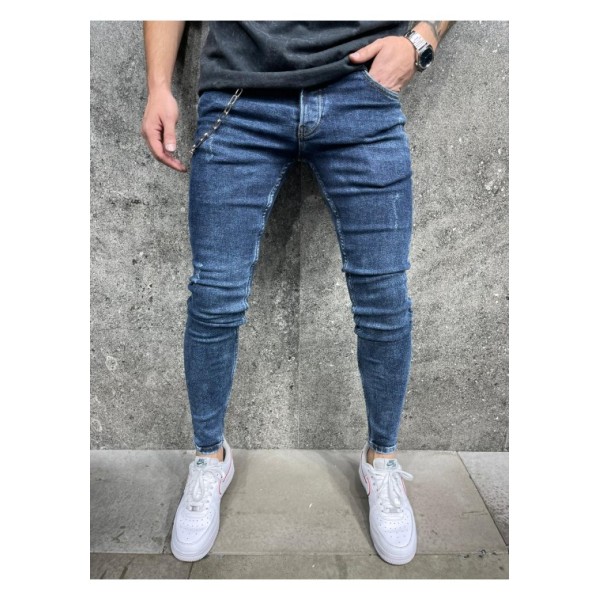 Jean 2Y Premium 7455 Σκούρο Μπλέ Skinny fit